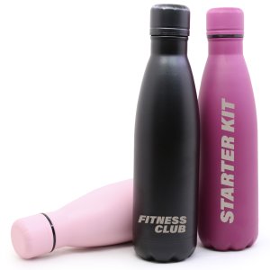 Cola shape steel bottle