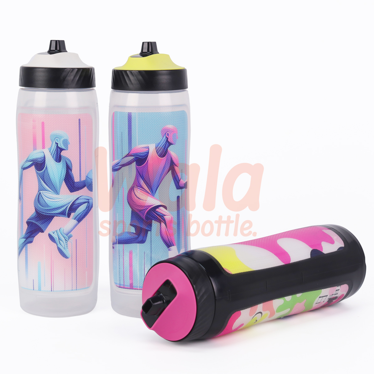 non-slip grip squeeze bottle