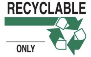 recyclable sports bottle