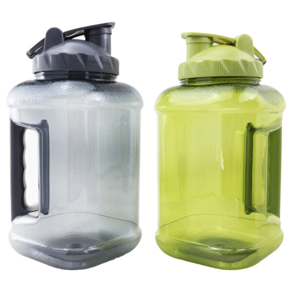 2.5l water jug Outdoor Water Container Large Capacity Water Jug Plastic Clear Sports Water Bottles for Camping Travel - Image 2