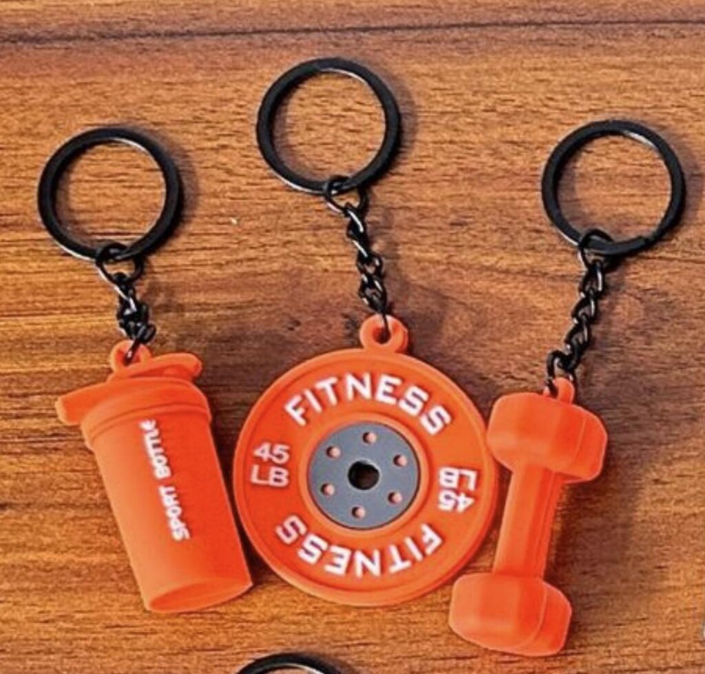 Fit Club Keychain Set