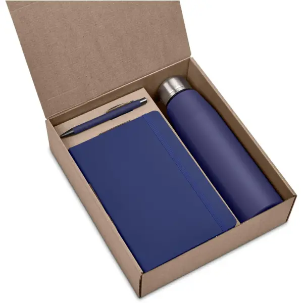 Bottle Gift Pack Aluminium Water Bottle A5 Notebook & Metal Ballpen in Gift Box Staff Corporate Bottle Gift Set - Image 4
