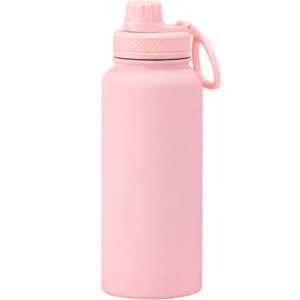1l Steel Water Bottle Big Capacity Leakproof Twist on Lid Slim Design for Travel and Gym Insulated Stainless Steel Water Bottle BPA-Free