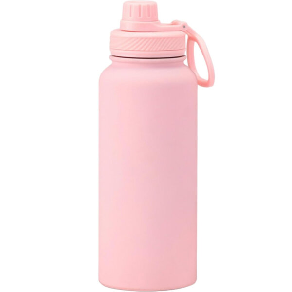 1l Steel Water Bottle Big Capacity Leakproof Twist on Lid Slim Design for Travel and Gym Insulated Stainless Steel Water Bottle BPA-Free