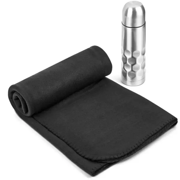 Sports Gift Pack Customer Welcome Pack Gift Set With Stainless Steel Water Bottle and Blanket – Image 3