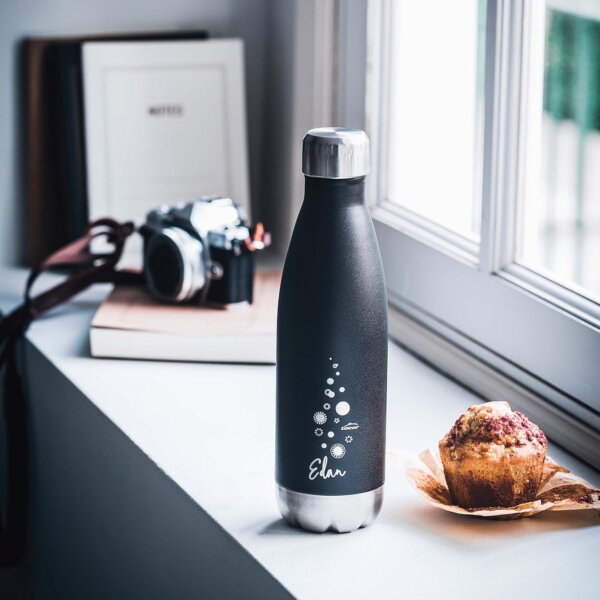 Double-Wall Water Bottle 350ml Capacity Sport Leak Proof Water Bottle Stainless Steel Water Bottle Keep 24 Hours Double-Wall Vacuum Water Bottle - Image 5
