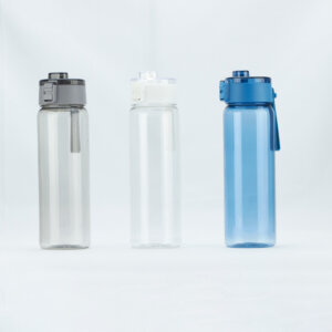 leakproof water bottle 750ml Plastic Bottle with Screw Lip Sports Water Bottle Reusable Water Bottles Leakproof Water Bottles Black for Gym