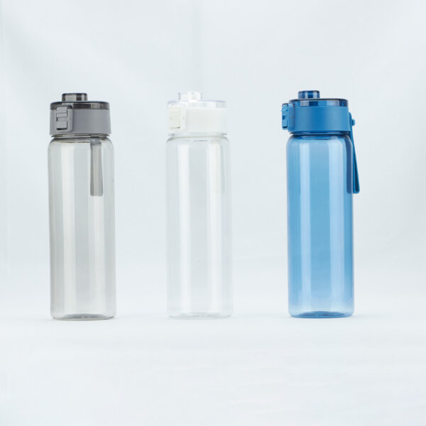 leakproof water bottle 750ml Plastic Bottle with Screw Lip Sports Water Bottle Reusable Water Bottles Leakproof Water Bottles Black for Gym