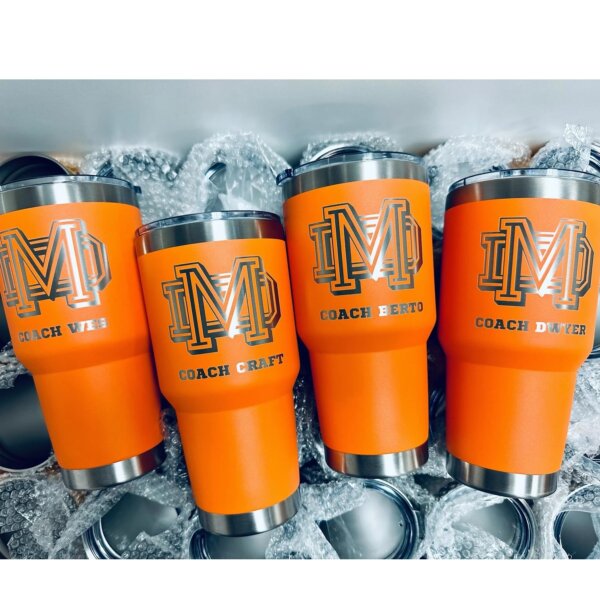 30oz Stainless Steel Bottle with Scale and Straw Customizable Logo 600ml Sports Water Bottle BPA-free Thermos for Car - Image 4