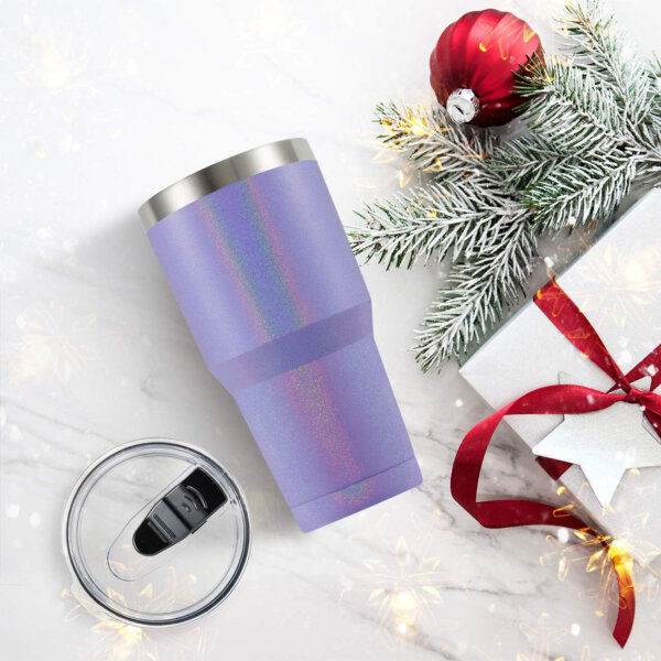 900ml Insulated Bottle Stainless Steel Water Bottle with Straw 900ml Big Capacity Leak Proof Water Bottle BPA-Free Bottle Suitable for Car - Image 4