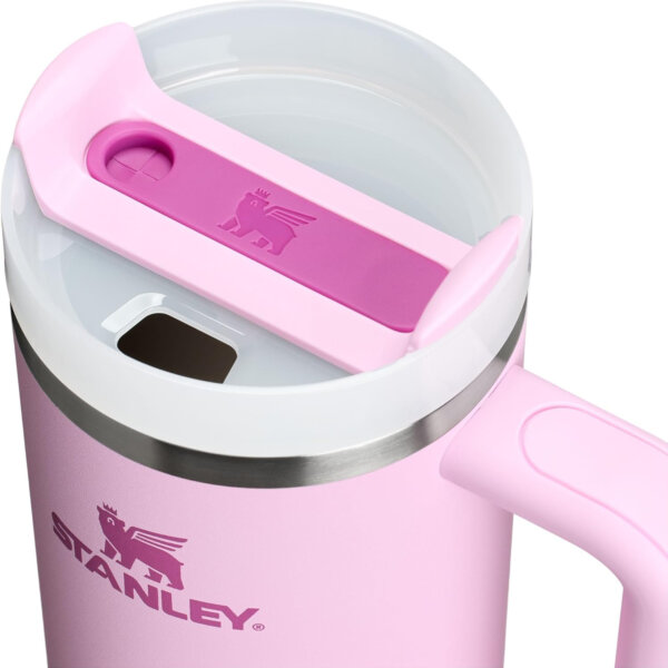 1200ML Car Thermos Cup Large Capacity with Handle and Straw Insulated 24 Hours Leakproof Durable Reusable Thermos Cup - Image 5