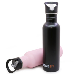Insulated Bottle with Straw 25oz Stainless Steel Water Bottle Leak Proof Wide Mouth with Straw Lid Handle Thermal Flask for Gym Hiking Sports