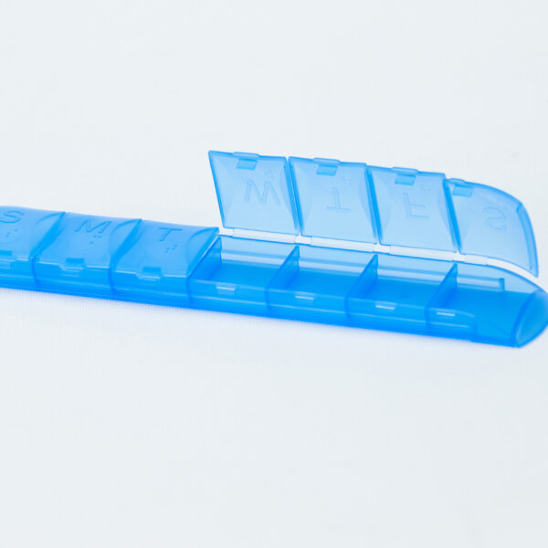 pill box water bottle 2 in 1 Water Bottle pill Box Storage Box Daily Sports Water Bottle with Pill Box Organizer - Image 5