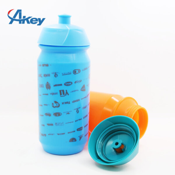 yanga water bottle Cycling Sport Water Bottle Bicycle Plastic Bottle Leak Proof Sport Water Bottle Easy Squeeze Bottle Fits Most Bike Cages - Image 3