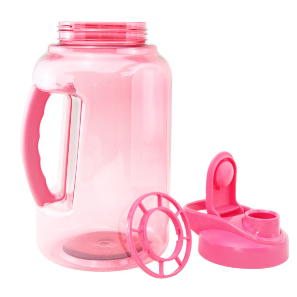 2.2l water bottle Large Capacity Water Bottle Custom Logo Gym Plastic Water Jug with Spray painting BPA-Free Sports Water Bottle - Image 4