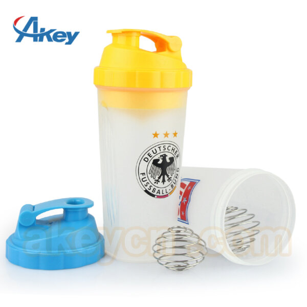 blender mixing shaker Modern Simple 700ml Protein Powder Shaker Cup Portable PP Water Bottle GYM Direct Drinking Sports Fitness - Image 4