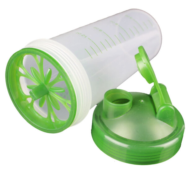 shaker bottle 500ml Sport Bottle: Protein Shaker with BPA-Free & Food Safe Design Shaker Bottles for Protein Mixes - Image 4