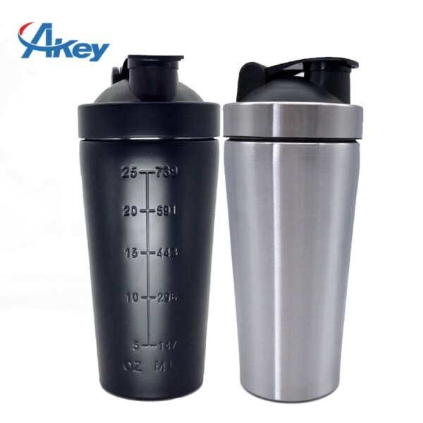 Sports Water Bottle Stainless Steel Water Bottle with Scale Customizable Logo 800ml Sports Water Bottle BPA-free Thermos Suitable for Carrying 0ut - Image 3
