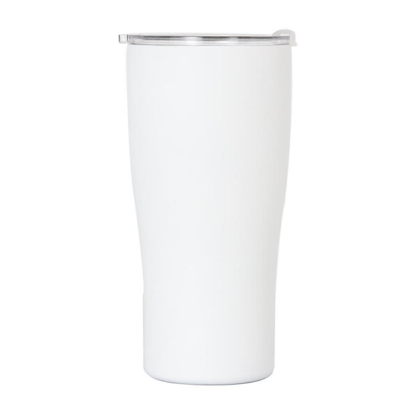 Double-layer Steel Bottle 600ml Sports Water Bottle Wide Mouth Cover with Straw Beer Cup Customized Logo - Image 3