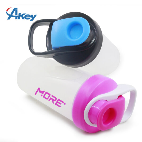 portable shaker bottle Modern Simple 600ml Protein Powder Shaker Cup Portable PP Water Bottle GYM Direct Drinking Sports Fitness - Image 5