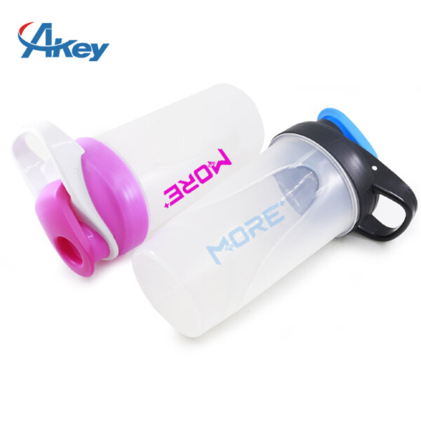 portable shaker bottle Modern Simple 600ml Protein Powder Shaker Cup Portable PP Water Bottle GYM Direct Drinking Sports Fitness - Image 4