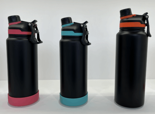 Keep Cold Bottle Sport Insulated Stainless Steel Bottle with Straw Hydration for Athletes Fitness Enthusiasts 24/30oz - Imagen 4