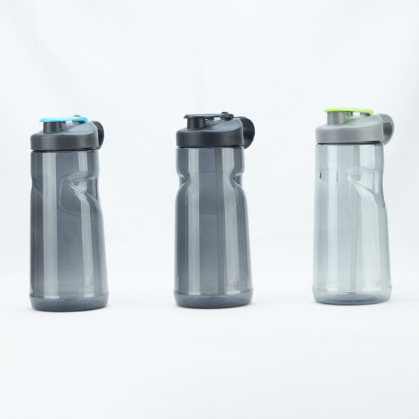 Straw Water Bottle OEM Custom Logo Water Jug Sports Water Bottles for Camping Travel BPA-Free Bottle 1500ml - Image 3