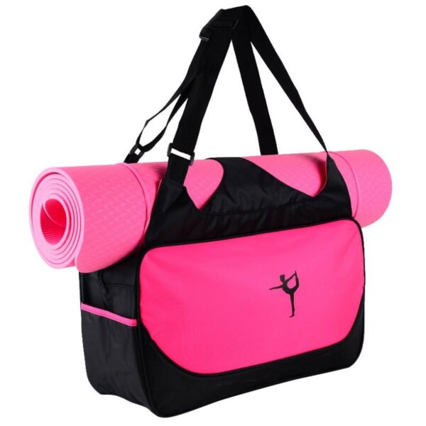 Large Capacity Yoga Bag: Ultimate Organizer for Effortless Yoga & Fitness（no mat） - Image 4