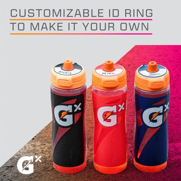 Gatorade Insulated Bottle Plastic Squeeze Bottle For Sports 30oz Double-Wall Insulation Squeeze Bottle - Image 3