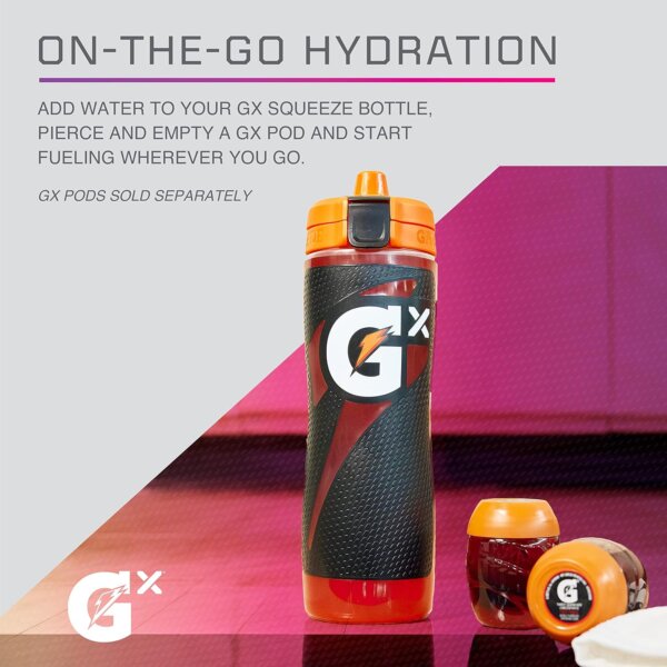 Gatorade Gx Bottle 30 Oz Sports Bottle Squeeze Water Bottles Leakproof Brand Bottle - Image 2