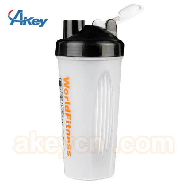 blender mixing shaker Modern Simple 700ml Protein Powder Shaker Cup Portable PP Water Bottle GYM Direct Drinking Sports Fitness - Image 3