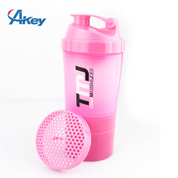 Bpa free shaker bottle 700ml BPA Free Recycled Plastic Drinkware-Black Protein Shaker Tumbler Bottle New Zealand Accessory for Workout Sports - Image 5