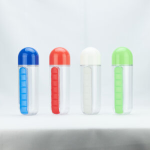 pill box water bottle