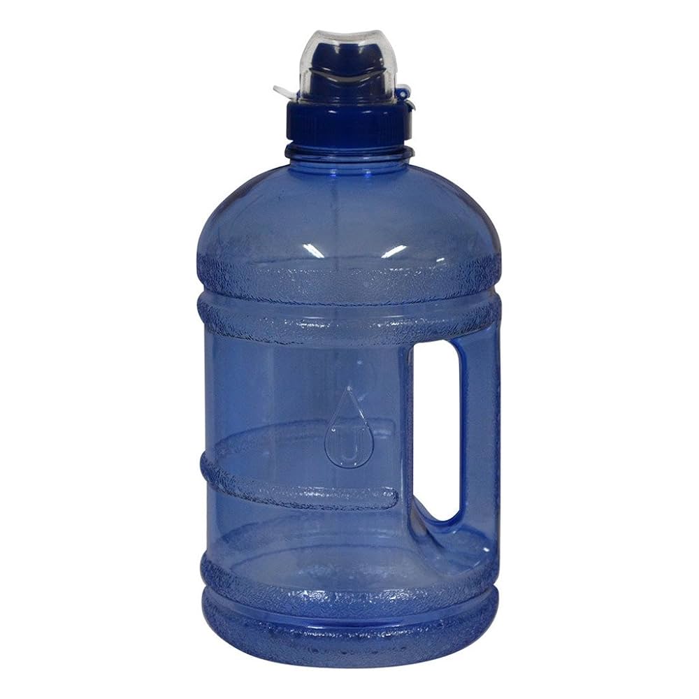 A stock image illustrating 1/2 gallon water bottle concepts