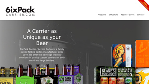 6ix Pack Carrier - Custom Folding Cartons