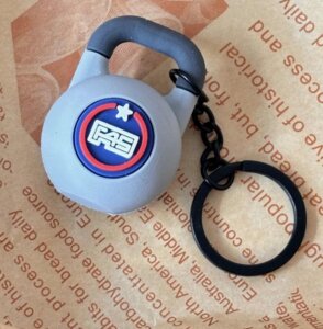 Mini Kettle Bell Keychain