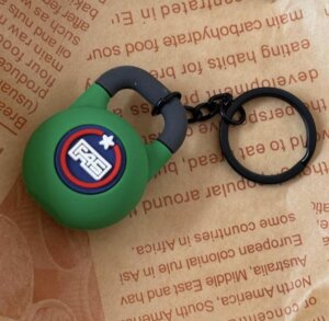 Mini Kettle Bell Keychain