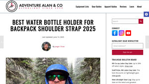Adventure Alan - Best Water Bottle Holder