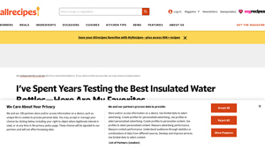 Allrecipes - Top Water Bottles