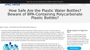 APEC Water - Water Filtration Systems
