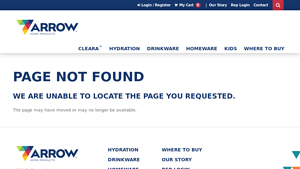 Arrow - Clear View Refrigerator Bottle