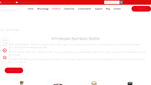 Auland - Eco-Friendly Bamboo Water Bottles