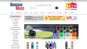Bargain Mugs - Vacuum Insulated Water Bottles