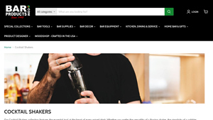 Bar Products - Cocktail Shakers & Strainers