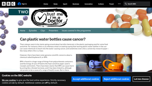 BBC - Plastic Water Bottle Concerns