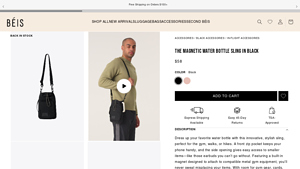 Beis - Magnetic Water Bottle Sling