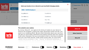 Berlin Packaging - PET Plastic Water Bottles