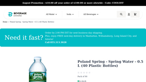 Poland Spring - Natural Spring Water