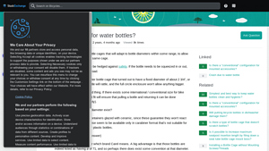 Bike Water Bottles - Key Specifications