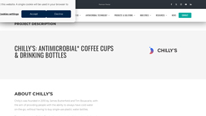 Chilly's - Antimicrobial Coffee Cups & Bottles